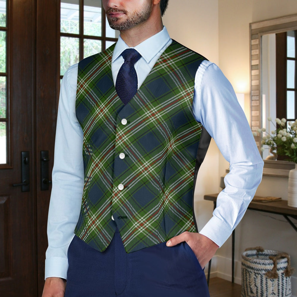 Clan Todd Tartan Suit vest jacket