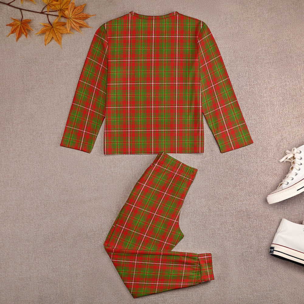 Clan Hay Tartan Girl's Pajama suit