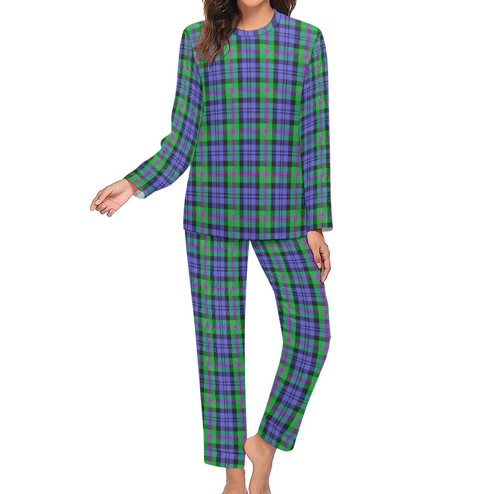 Clan Baird Tartan Women's Pajama Set