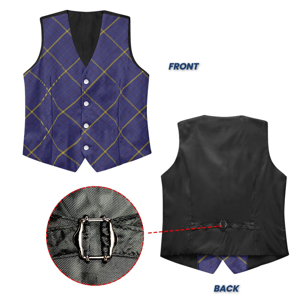 Clan Pearson Tartan Suit vest jacket