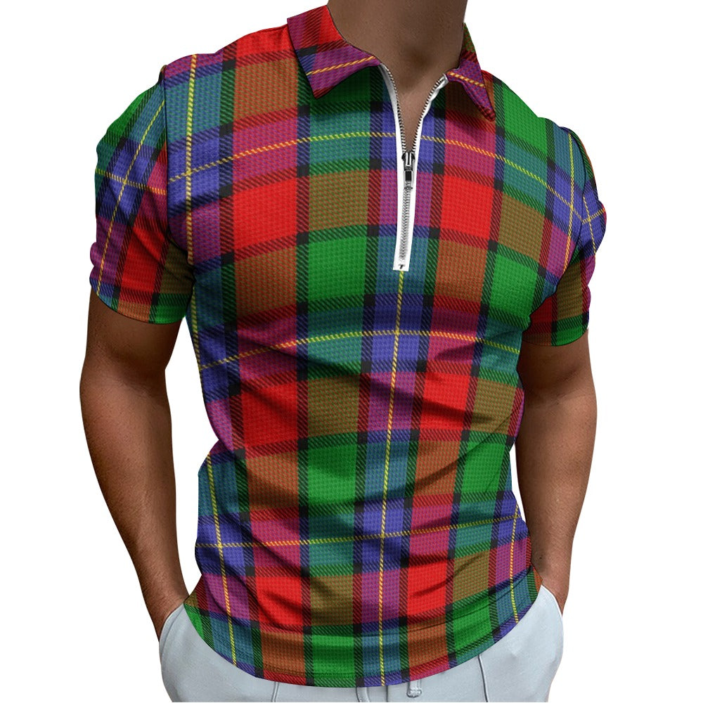 Clan Kilgour Tartan Short sleeve polo shirt