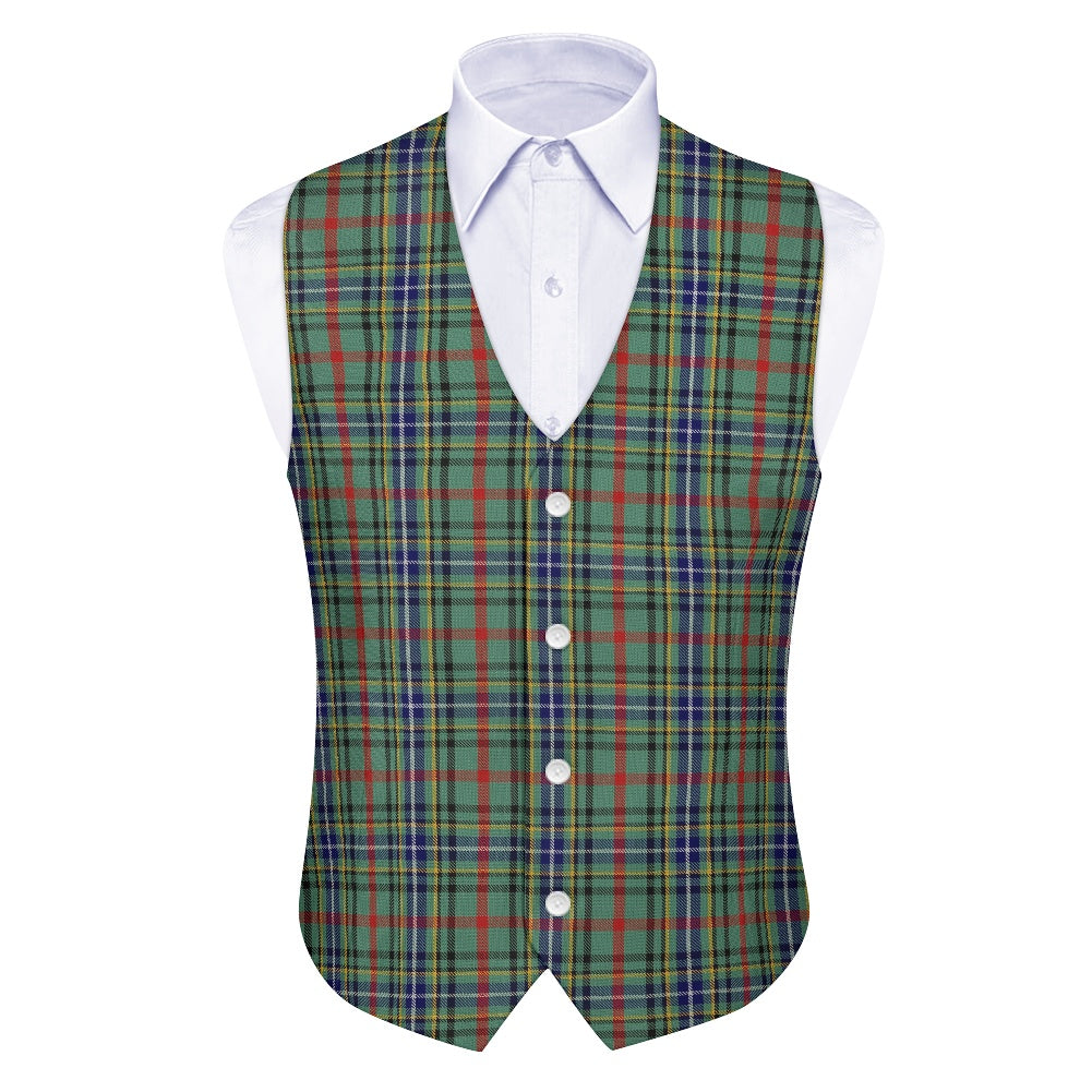 Clan Bisset Tartan Suit vest jacket