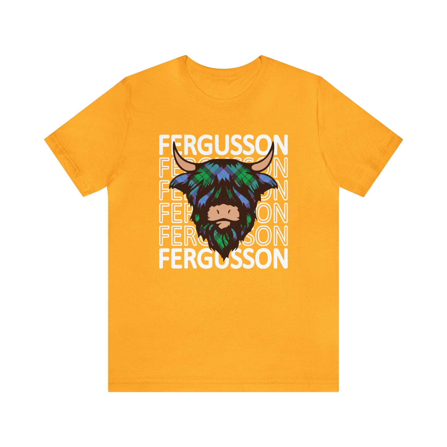 Clan Fergusson | Hairy Coo | Unisex T-Shirt