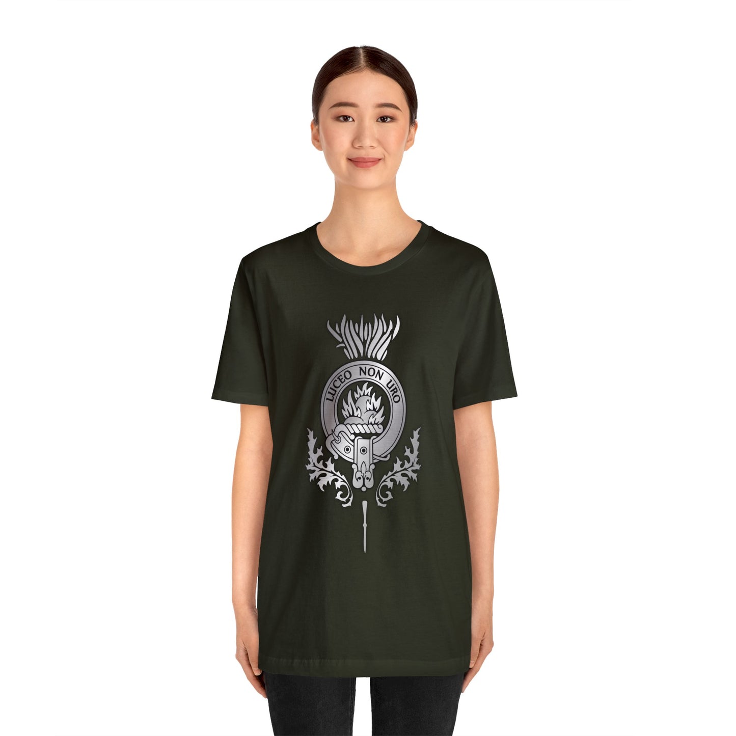 Clan MacKenzie Crest & Thistle | Unisex T-Shirt