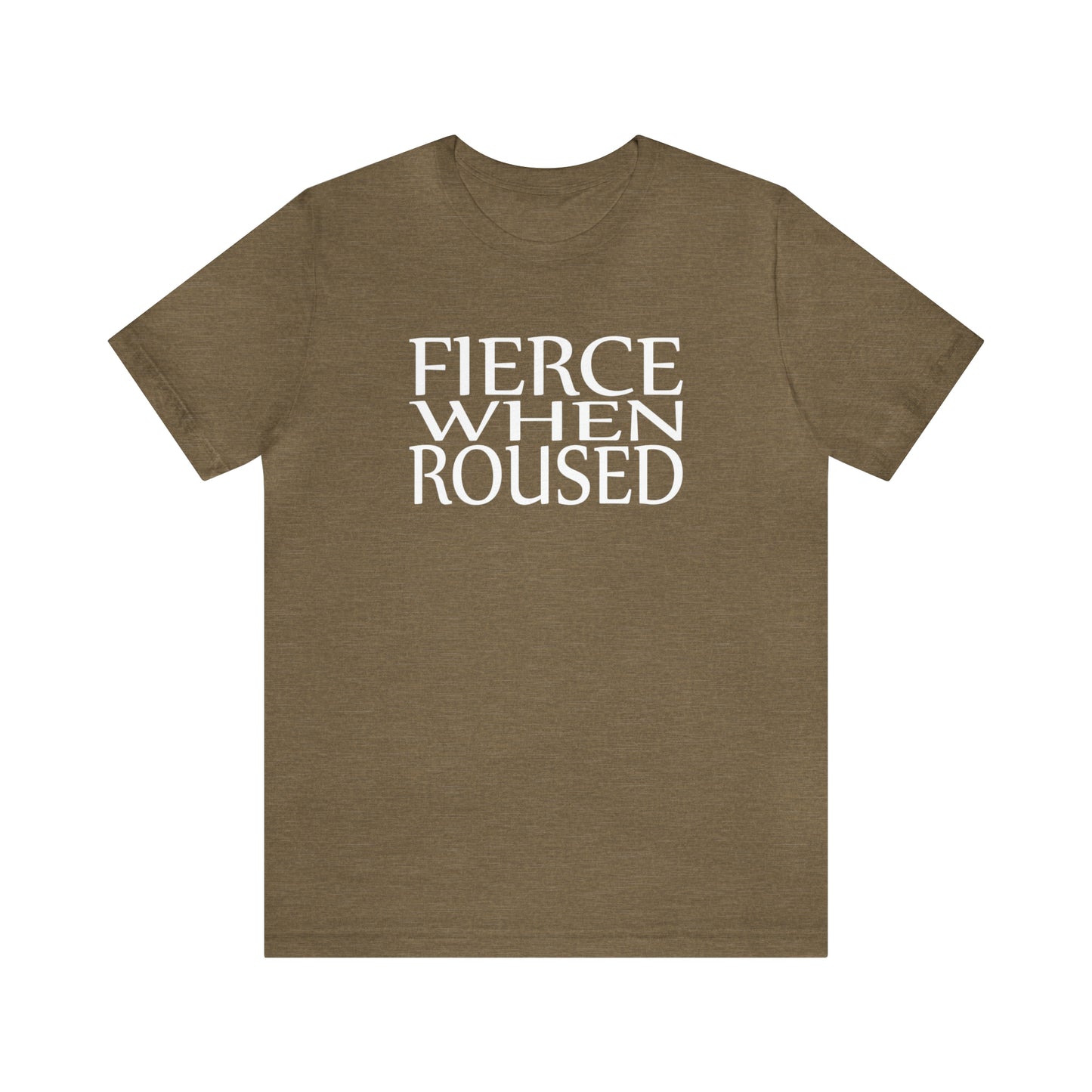 Clan Donnachaidh War Cry | Fierce When Roused | Unisex T-Shirt