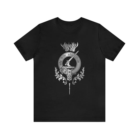 Clan Gunn Crest & Thistle | Unisex T-Shirt