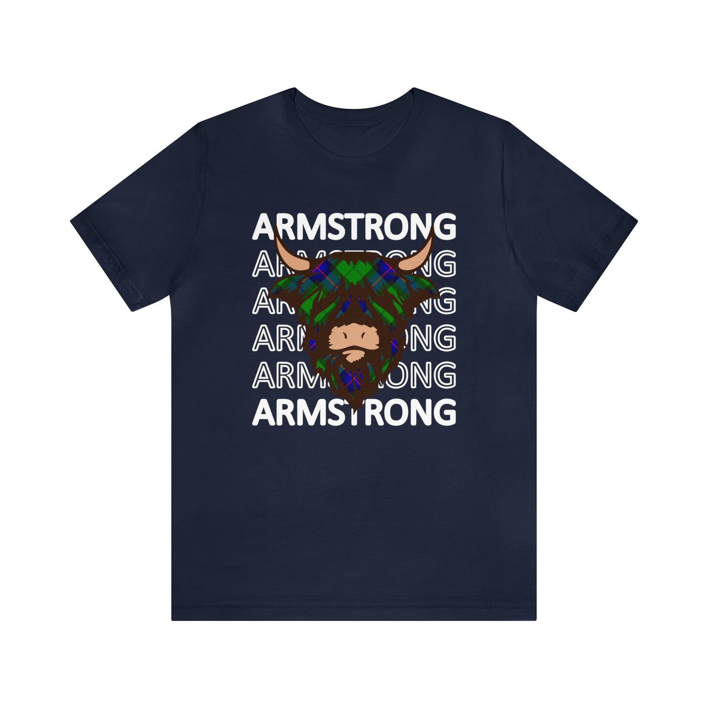 Clan Armstrong | Hairy Coo | Unisex T-Shirt