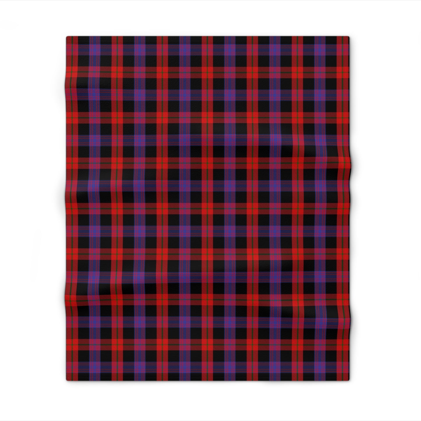 Clan Brown Tartan Throw Blanket