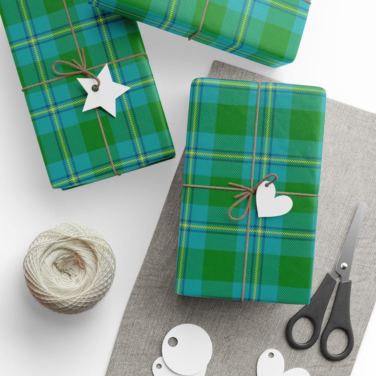 Clan Irving Tartan Wrapping Papers