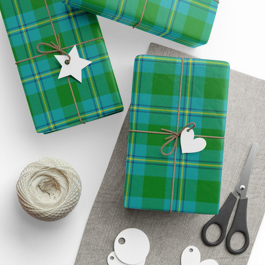 Clan Irving Tartan Wrapping Papers