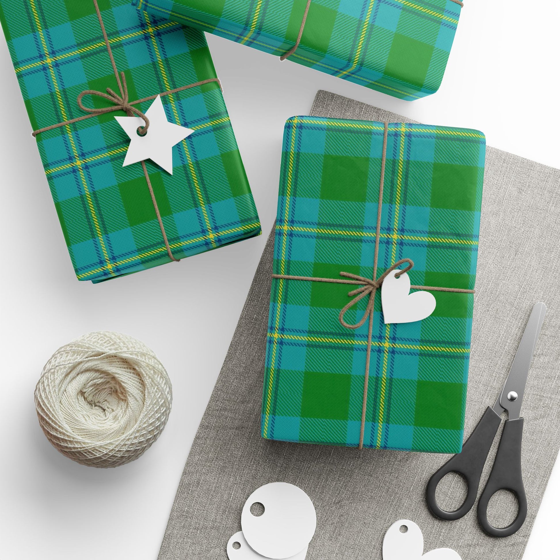 Clan Irving Tartan Wrapping Papers