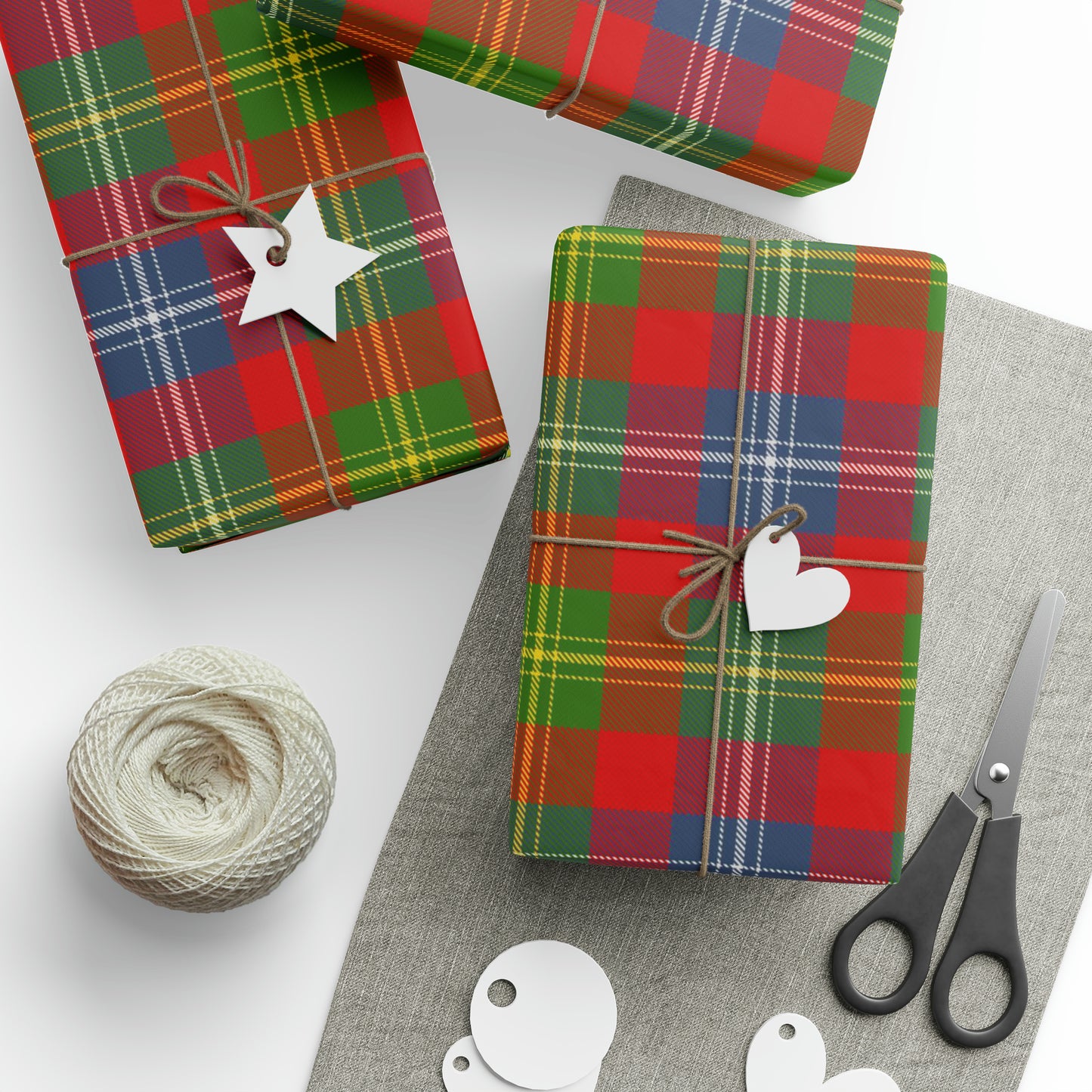 Clan Forrester Tartan Wrapping Papers