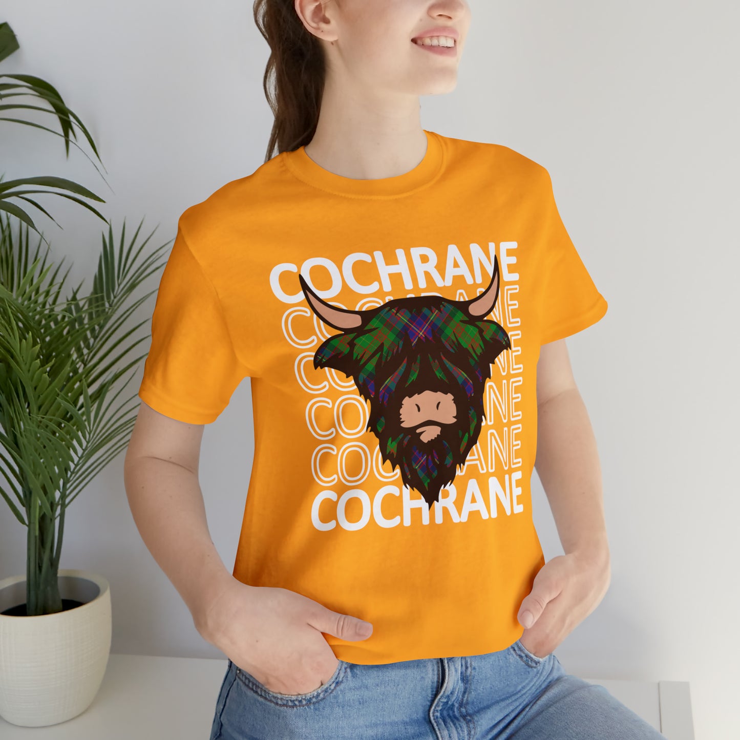 Clan Cochrane | Hairy Coo | Unisex T-Shirt