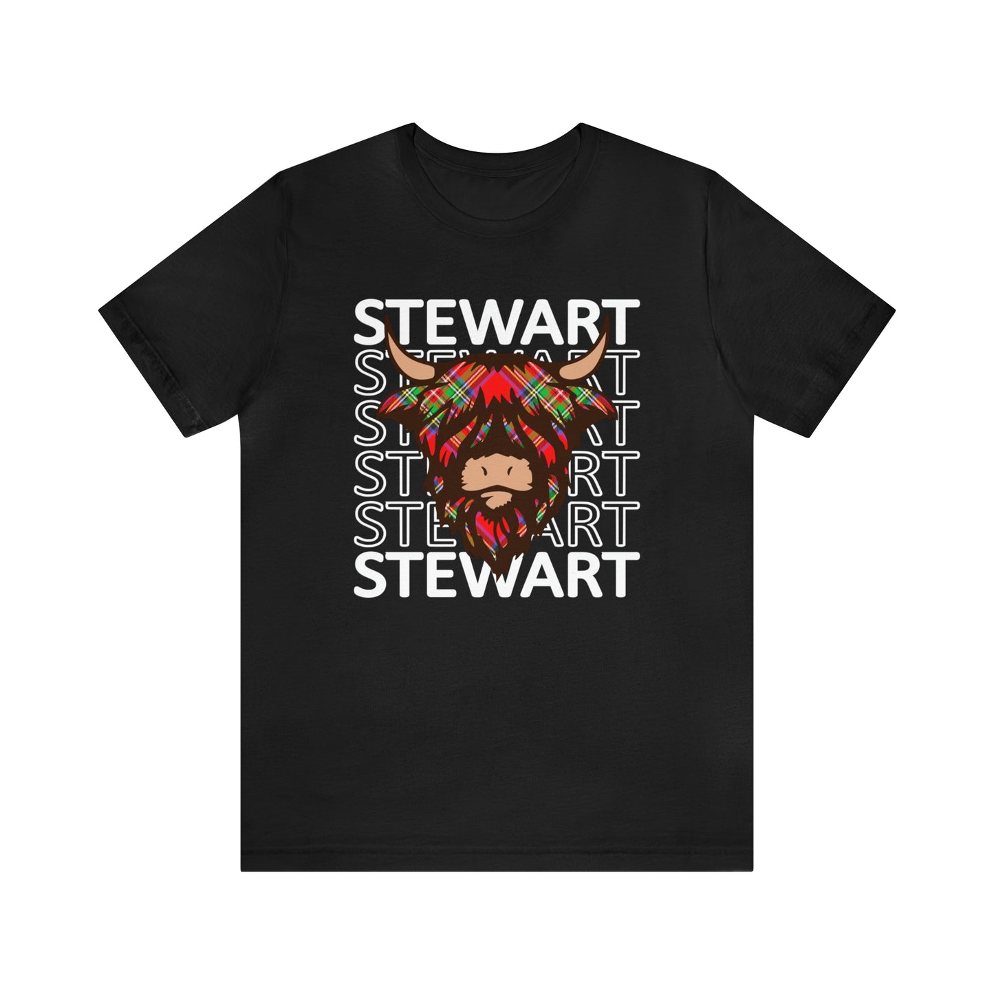 Clan Stewart | Hairy Coo | Unisex T-Shirt