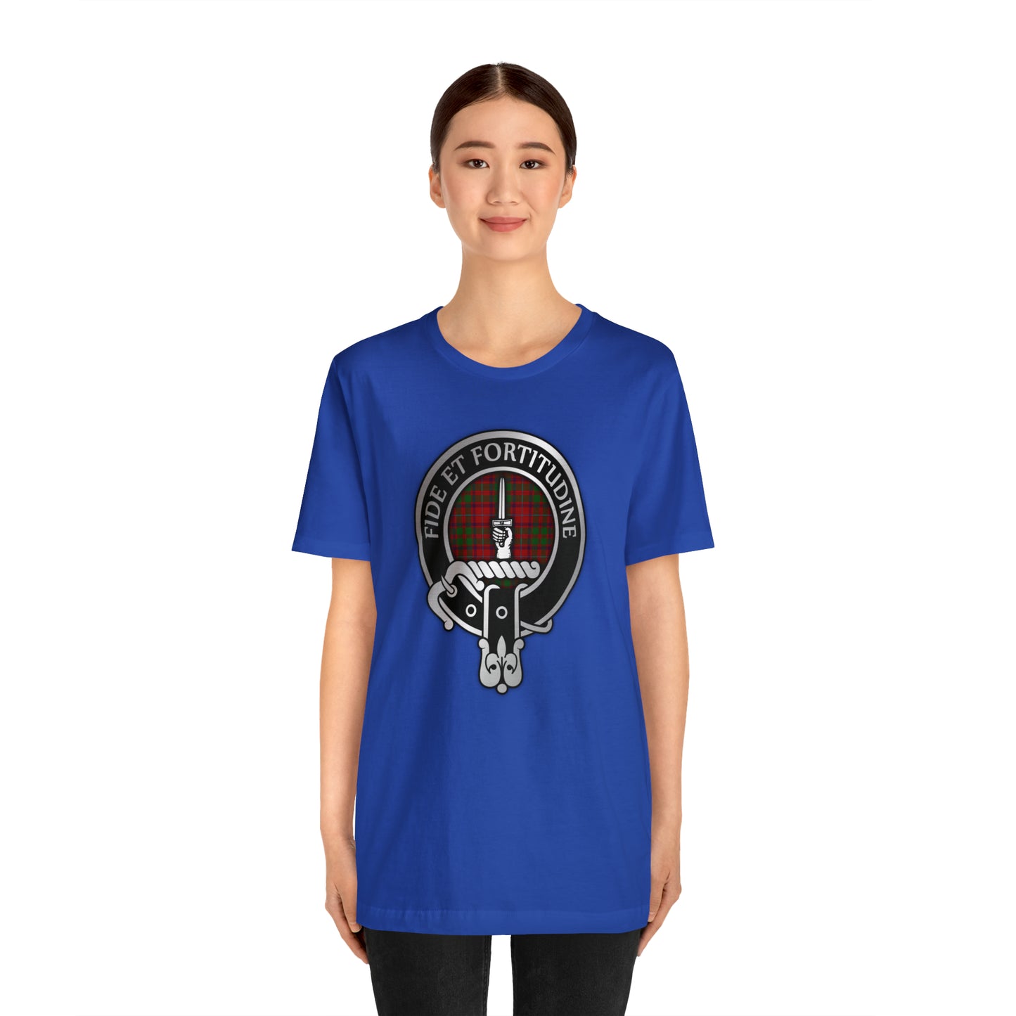 Clan Shaw Crest & Tartan | Unisex T-Shirt