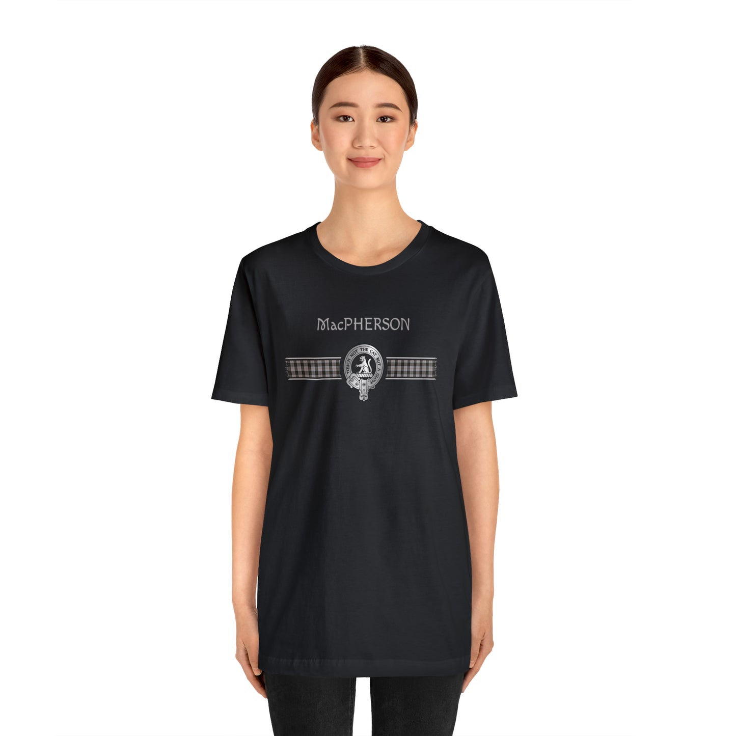 Clan MacPherson Crest & Tartan | Unisex T-Shirt