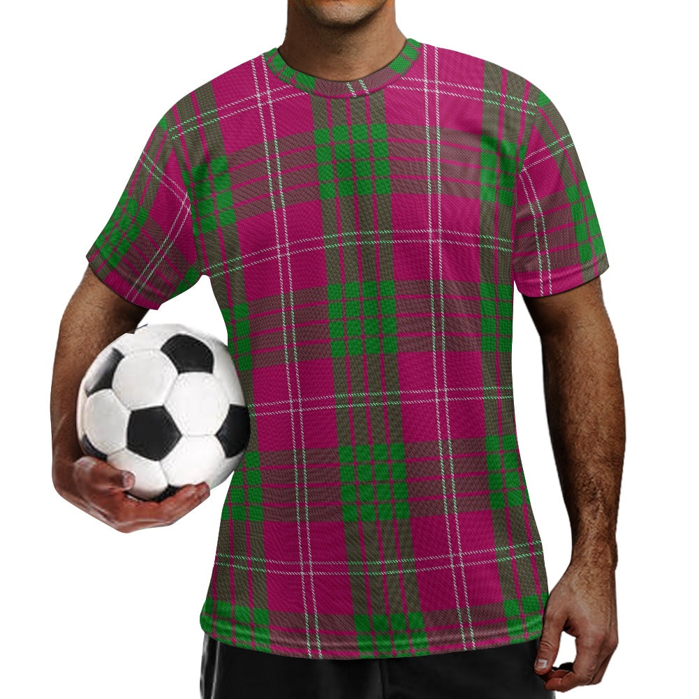 Clan Crawford Tartan Football Shirt