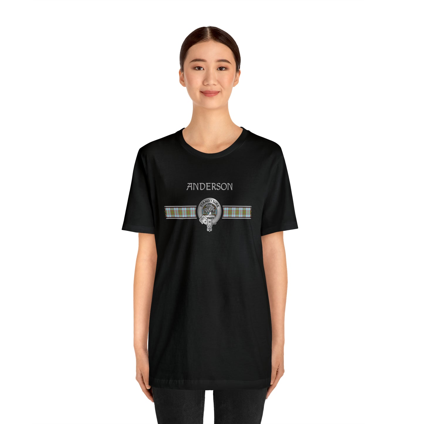 Clan Anderson Crest & Tartan | Unisex T-Shirt