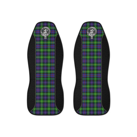 Clan Farquharson Crest & Tartan Car Seat Covers