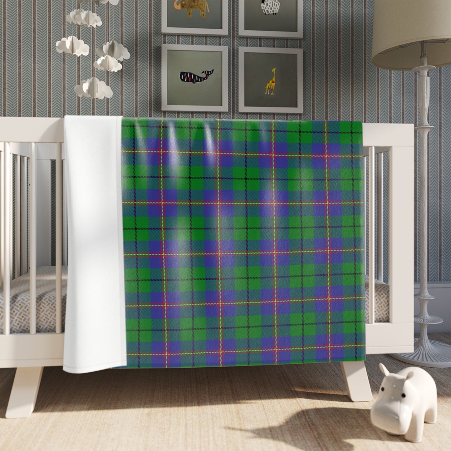 Clan Carmichael Tartan Throw Blanket