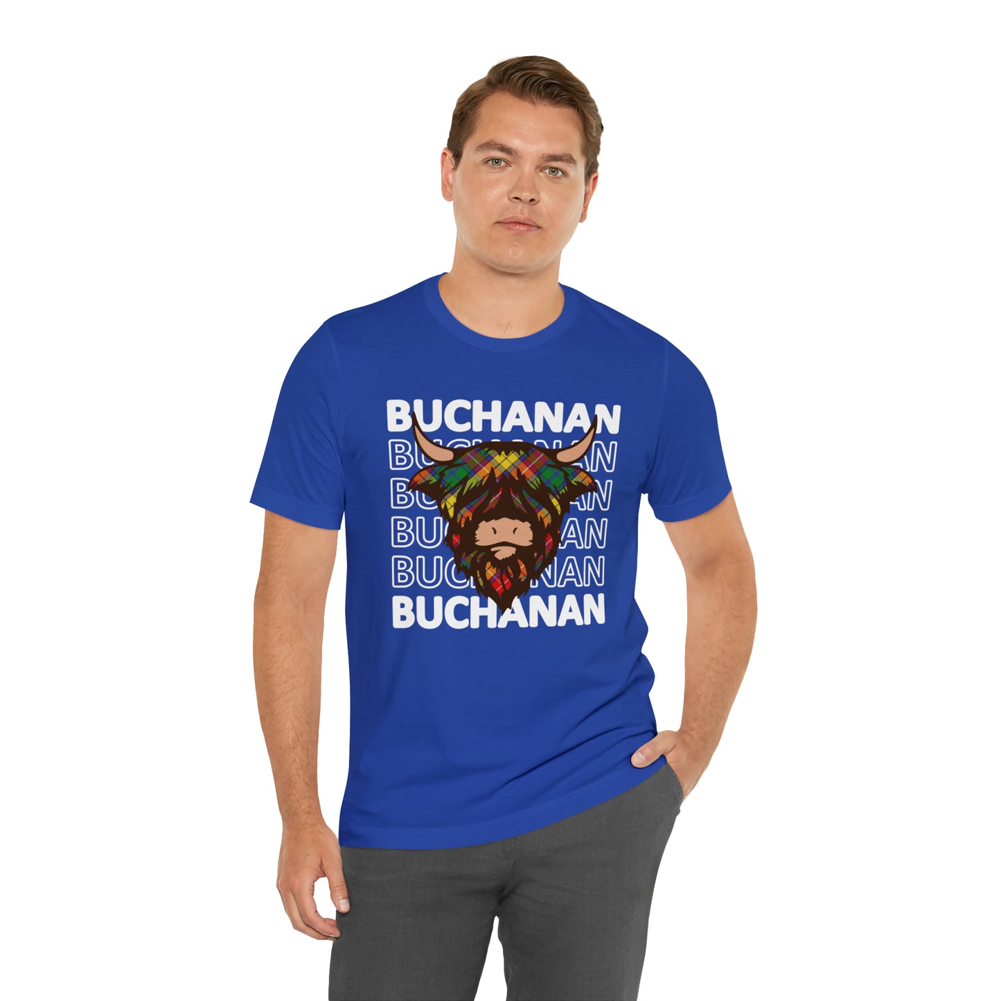 Clan Buchanan | Hairy Coo | Unisex T-Shirt