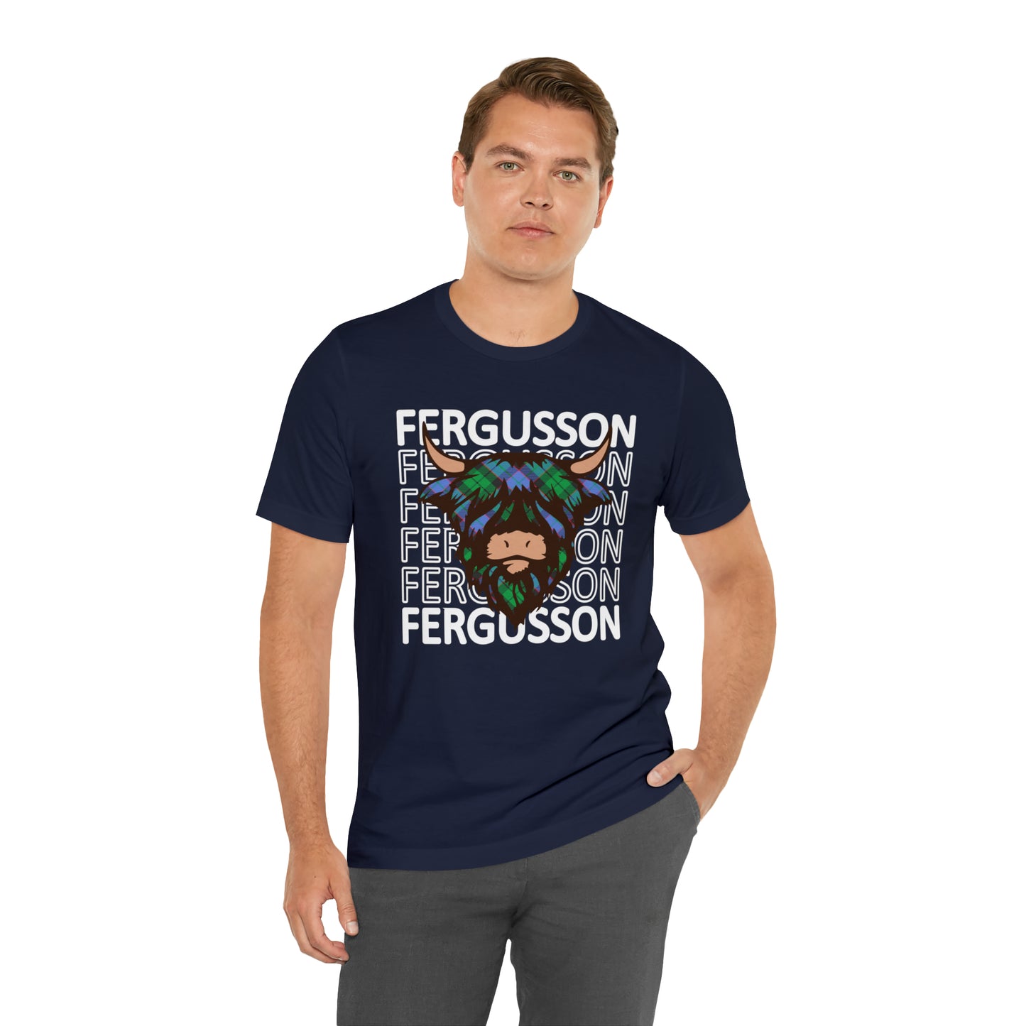 Clan Fergusson | Hairy Coo | Unisex T-Shirt