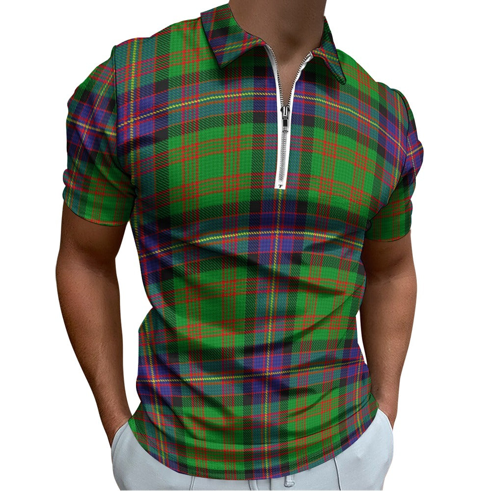 Clan Cochrane Tartan Short sleeve polo shirt