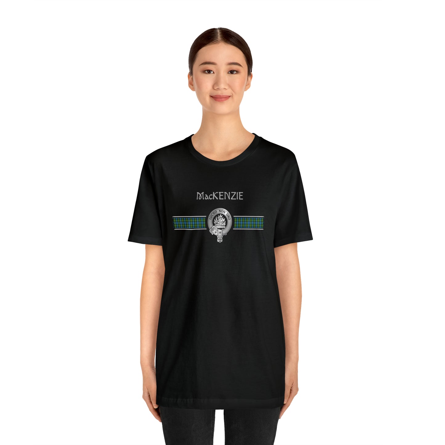 Clan MacKenzie Crest & Tartan | Unisex T-Shirt