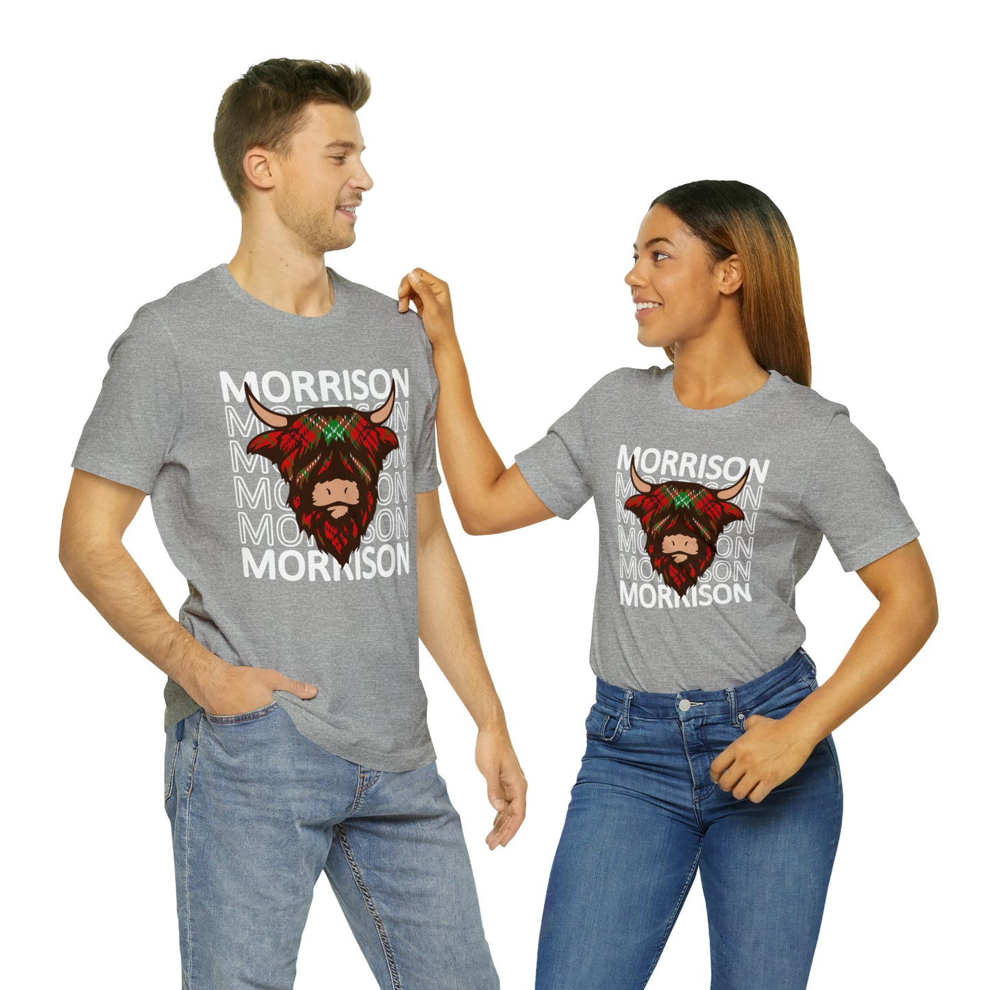 Clan Morrison | Hairy Coo | Unisex T-Shirt