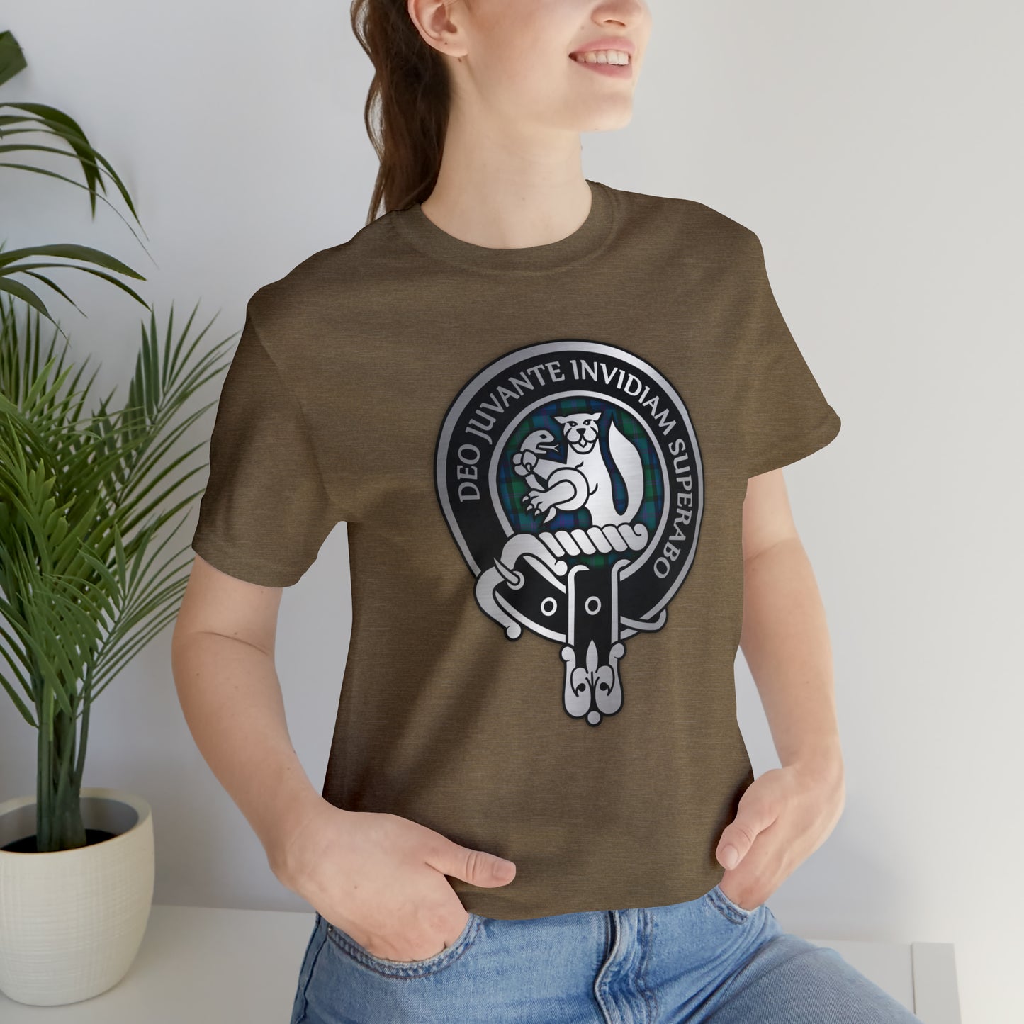 Clan MacThomas Crest & Tartan | Unisex T-Shirt