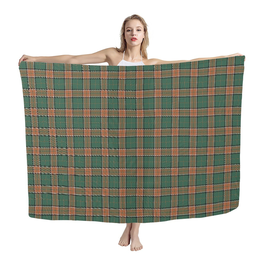 Clan Pollock Tartan Chiffon Scarf