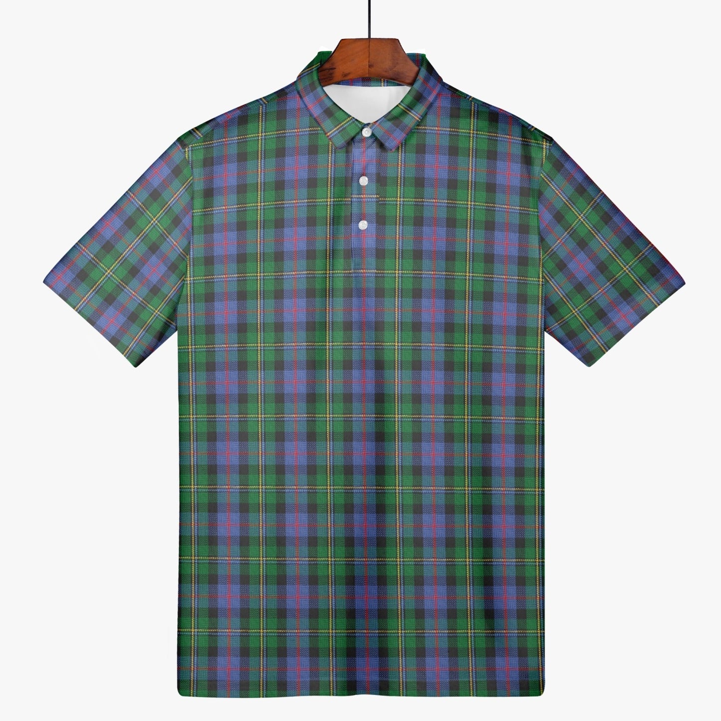 Clan Malcolm Tartan Polo Shirt