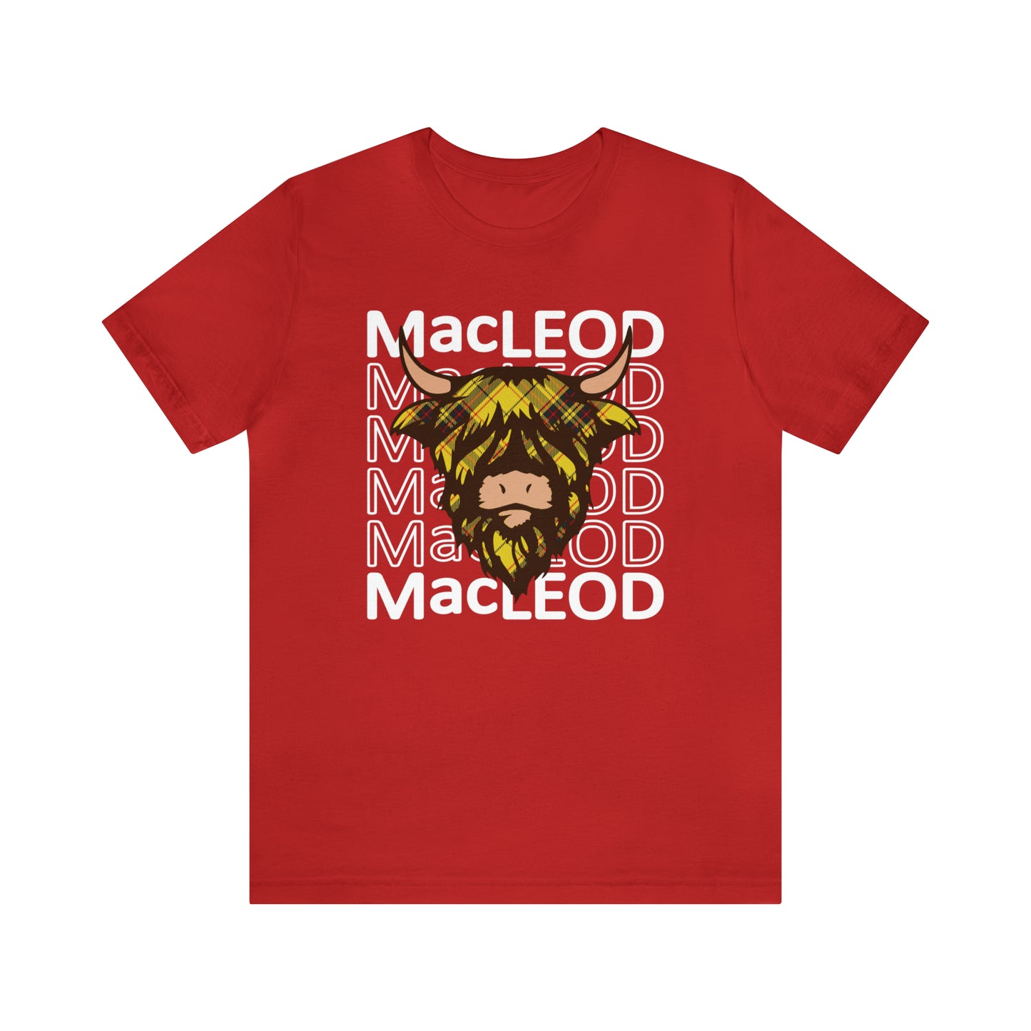 Clan MacLeod | Hairy Coo | Unisex T-Shirt