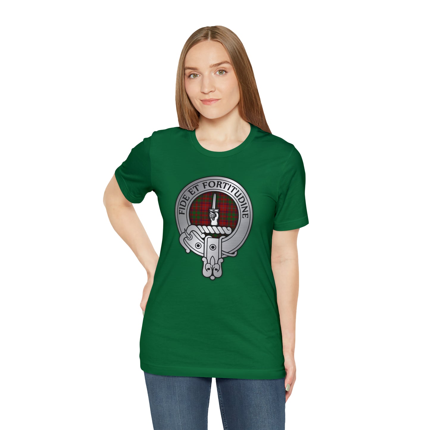 Clan Shaw Crest & Tartan | Unisex T-Shirt