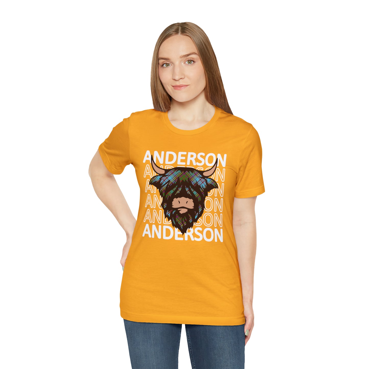 Clan Anderson | Hairy Coo | Unisex T-Shirt