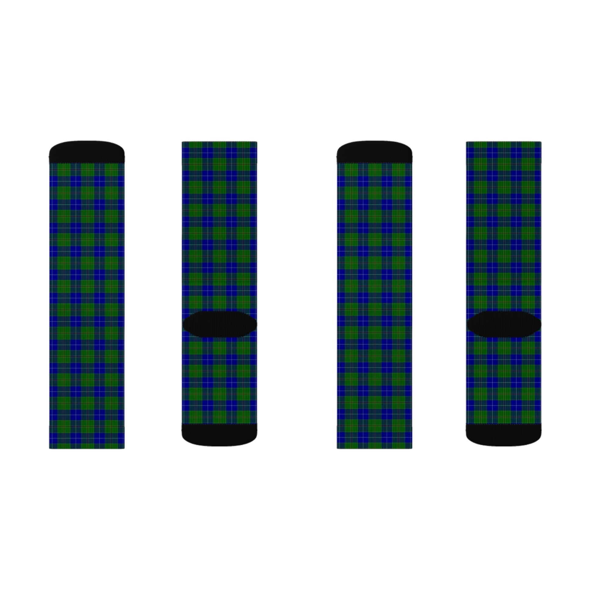 Clan MacClurg Tartan Socks