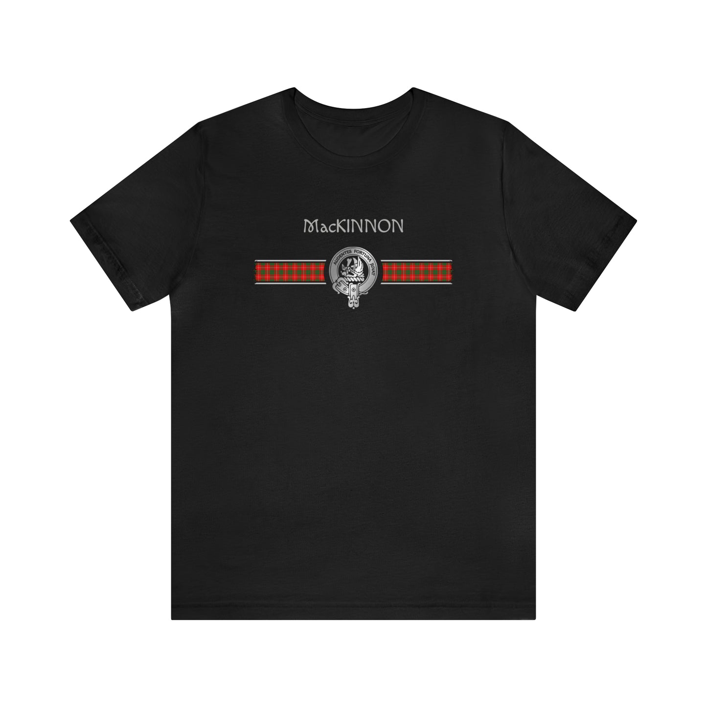 Clan MacKinnon Crest & Tartan | Unisex T-Shirt