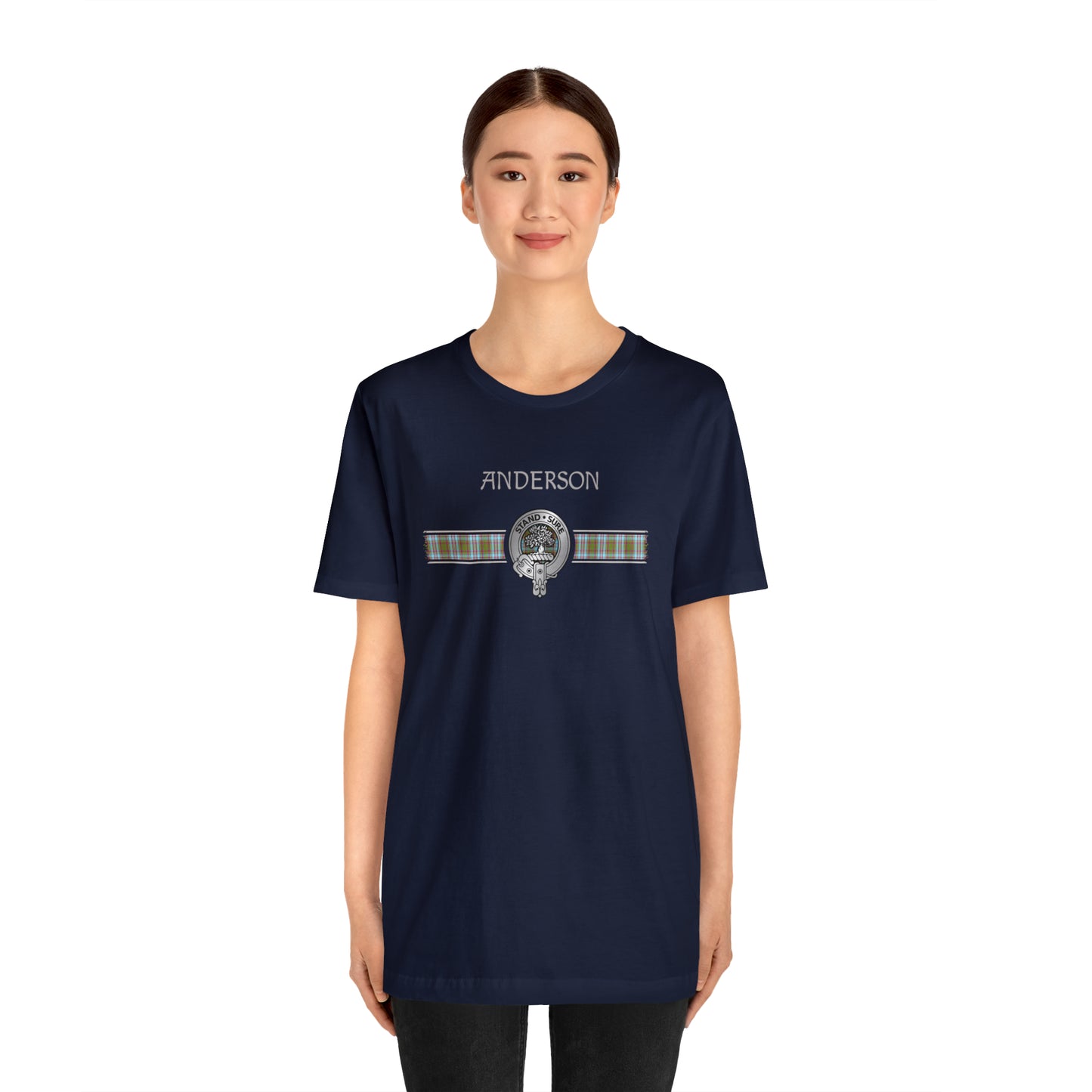 Clan Anderson Crest & Tartan | Unisex T-Shirt