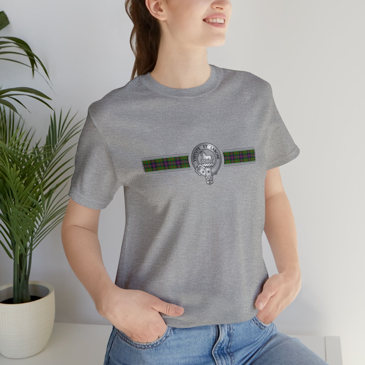 Clan Cochrane Crest & Tartan | Unisex T-Shirt