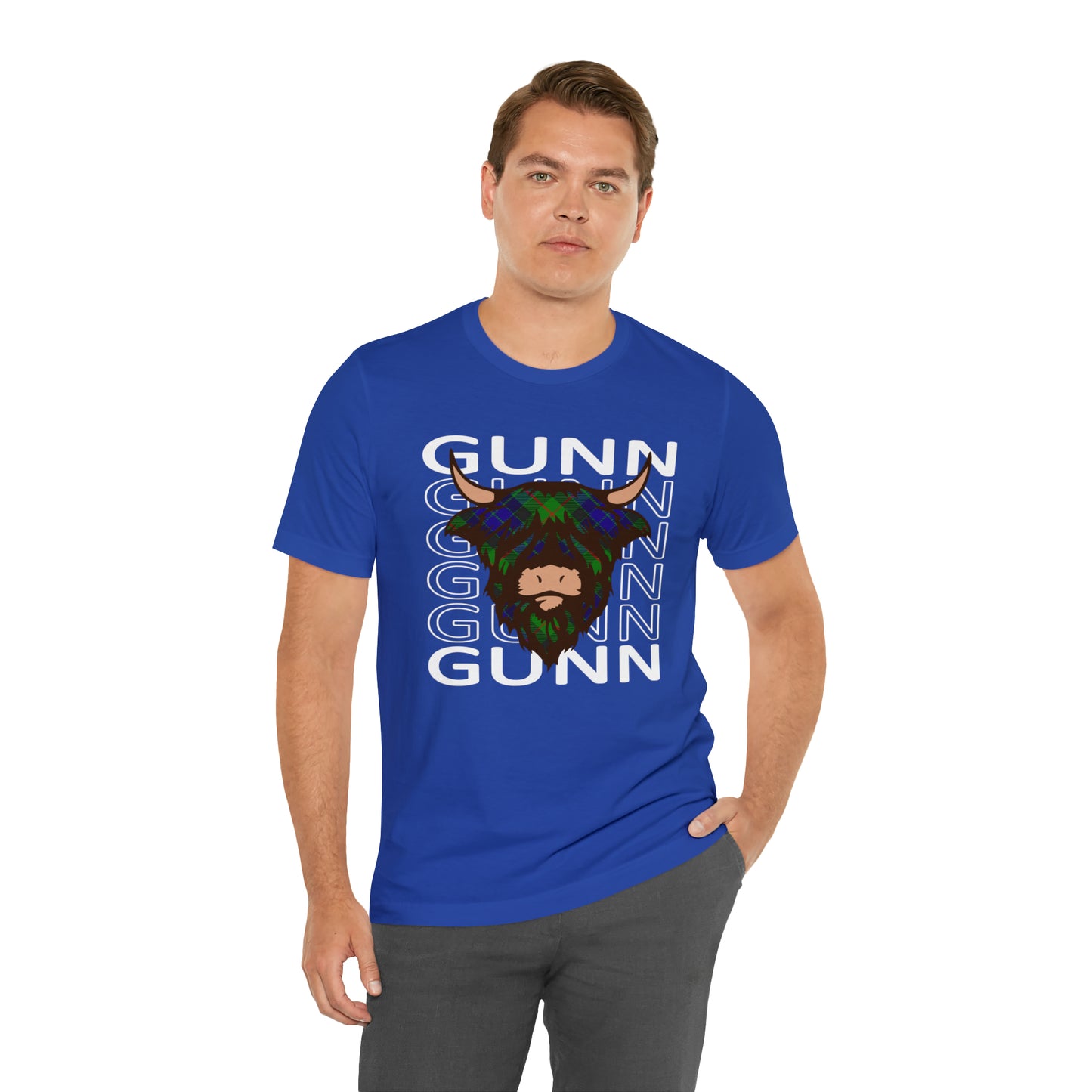 Clan Gunn | Hairy Coo | Unisex T-Shirt