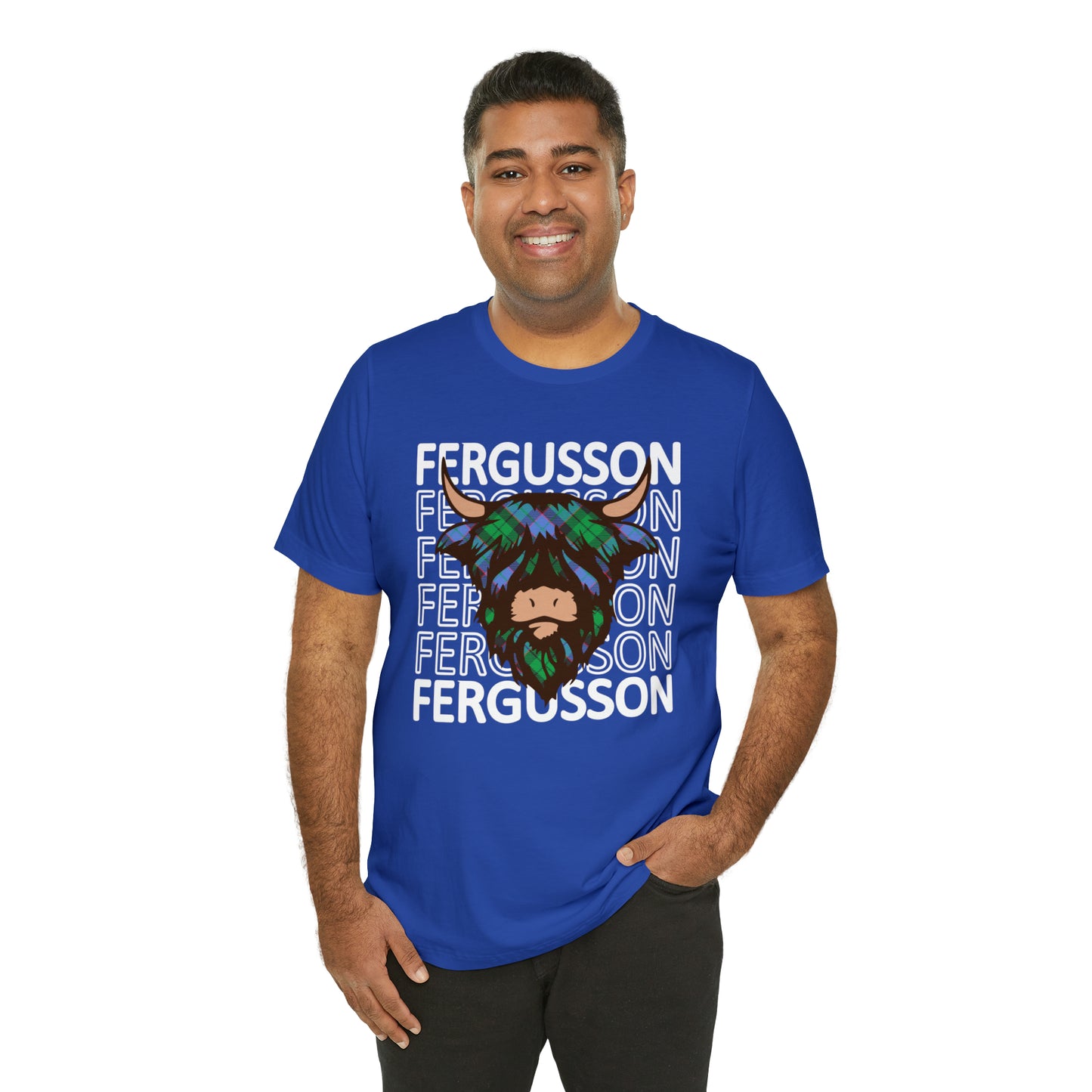 Clan Fergusson | Hairy Coo | Unisex T-Shirt