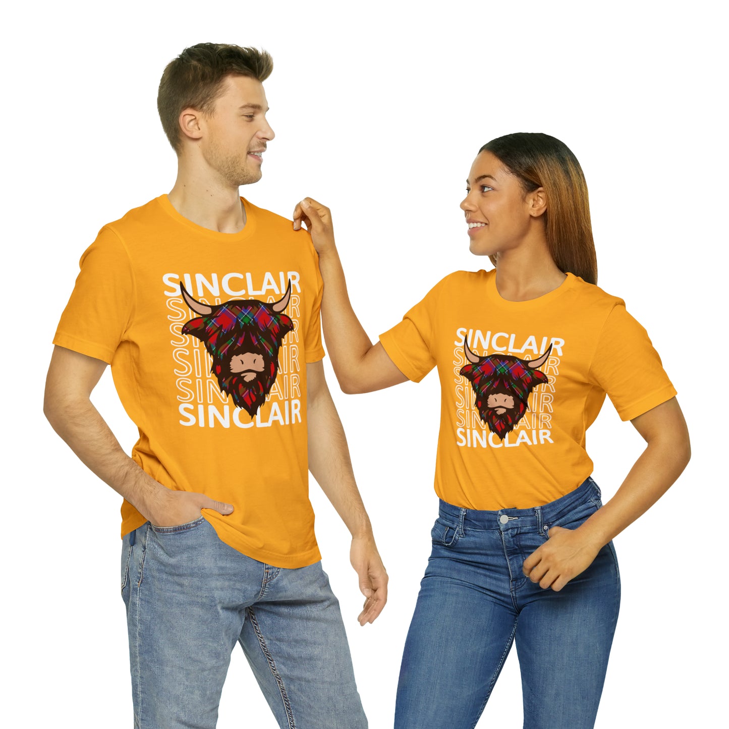 Clan Sinclair | Hairy Coo | Unisex T-Shirt