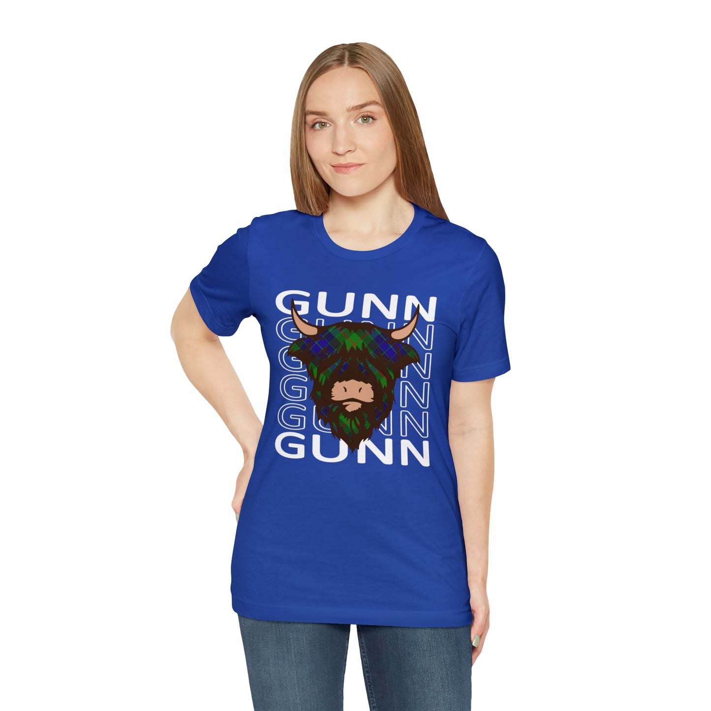 Clan Gunn | Hairy Coo | Unisex T-Shirt