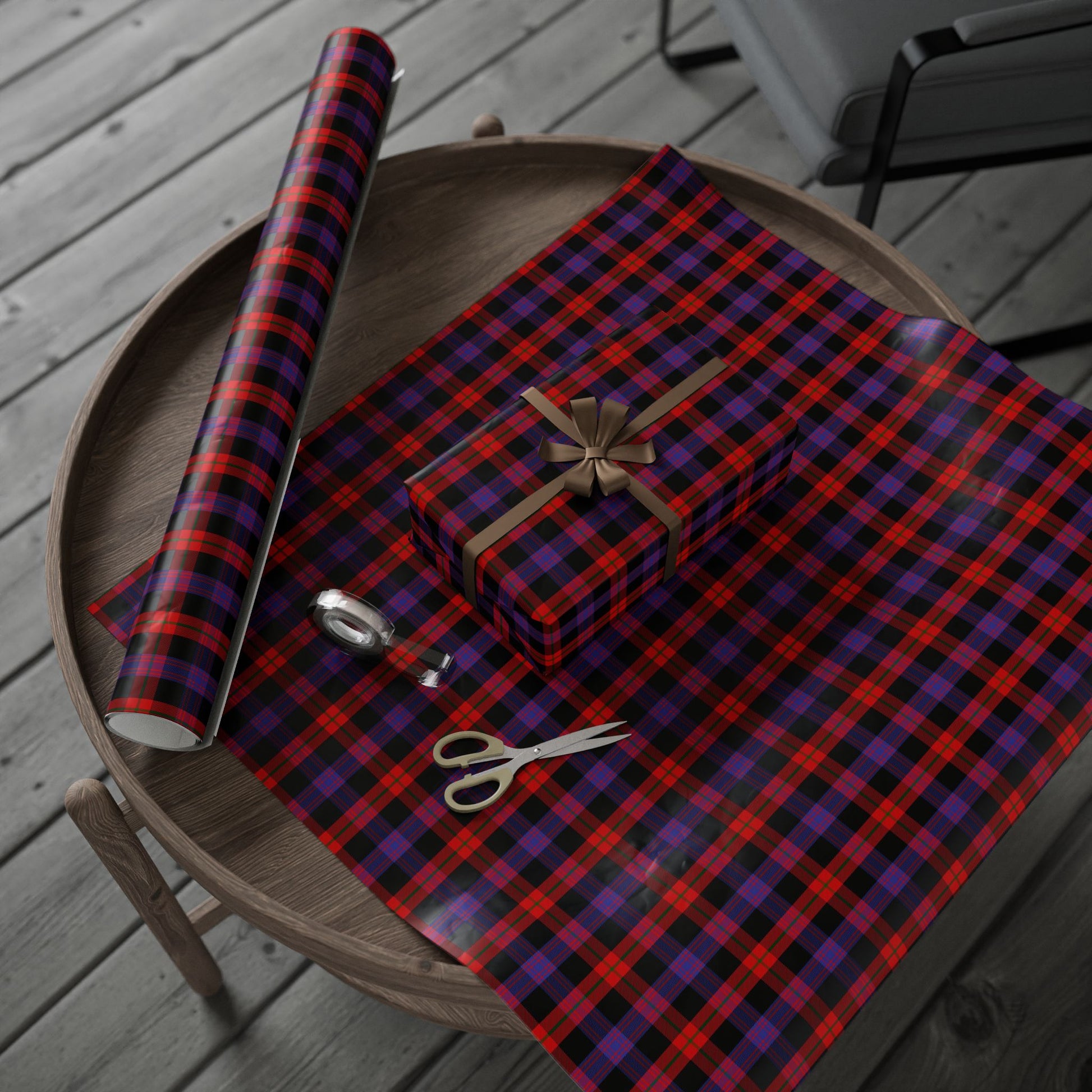 Clan Brown Tartan Wrapping Papers