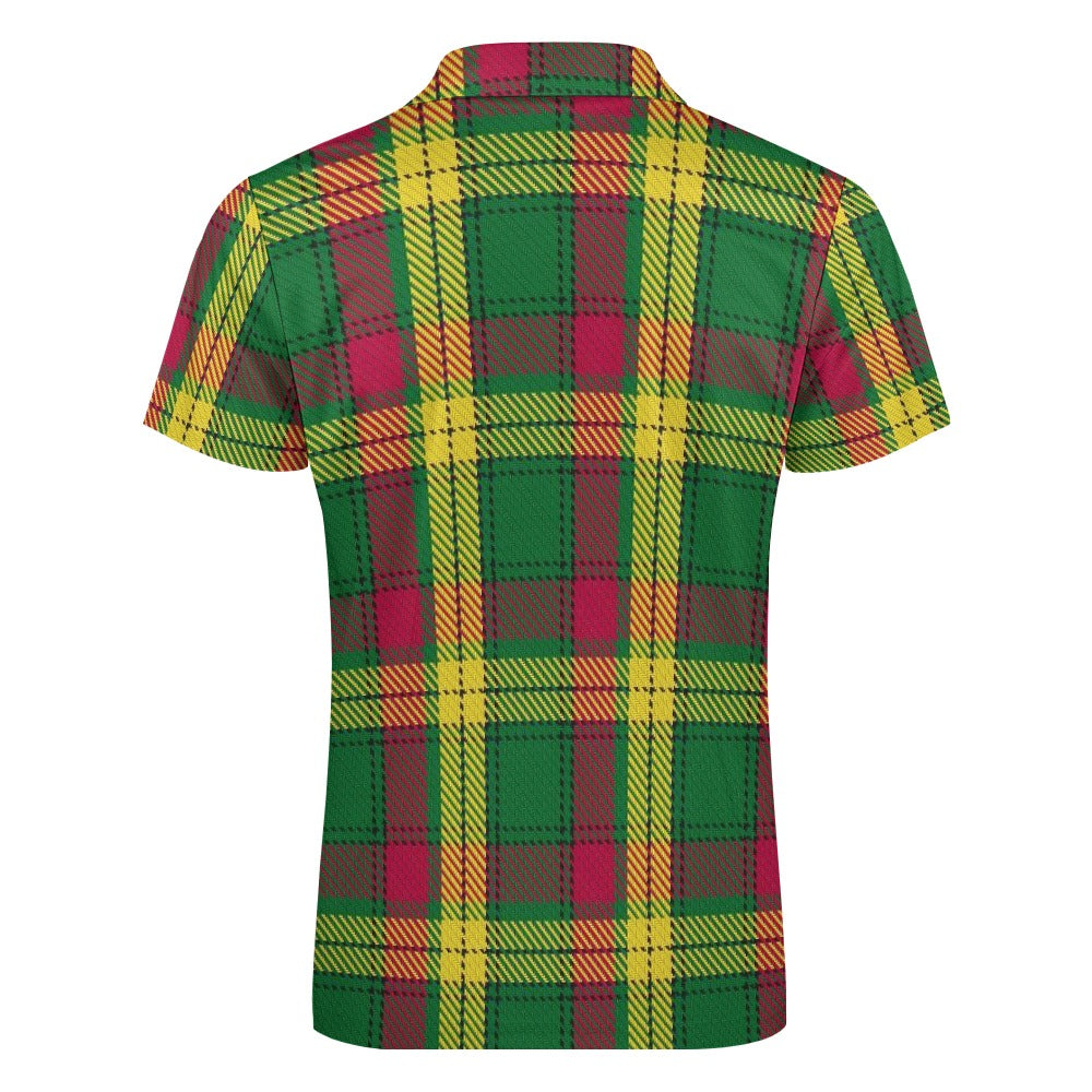 Clan MacMillan Tartan Short sleeve polo shirt