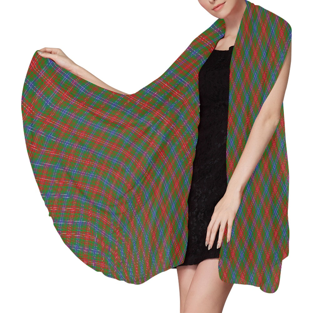 Clan Wilson Tartan Chiffon Scarf