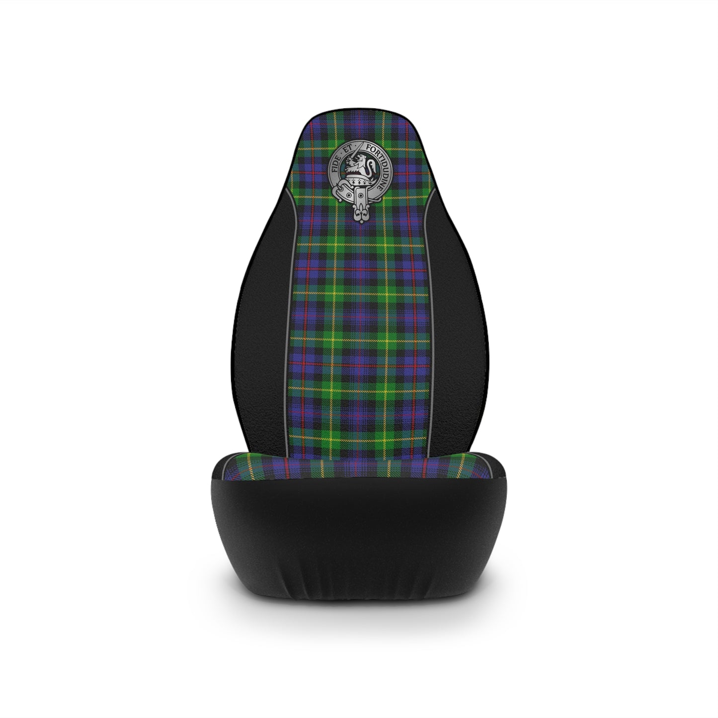 Clan Farquharson Crest & Tartan Car Seat Covers