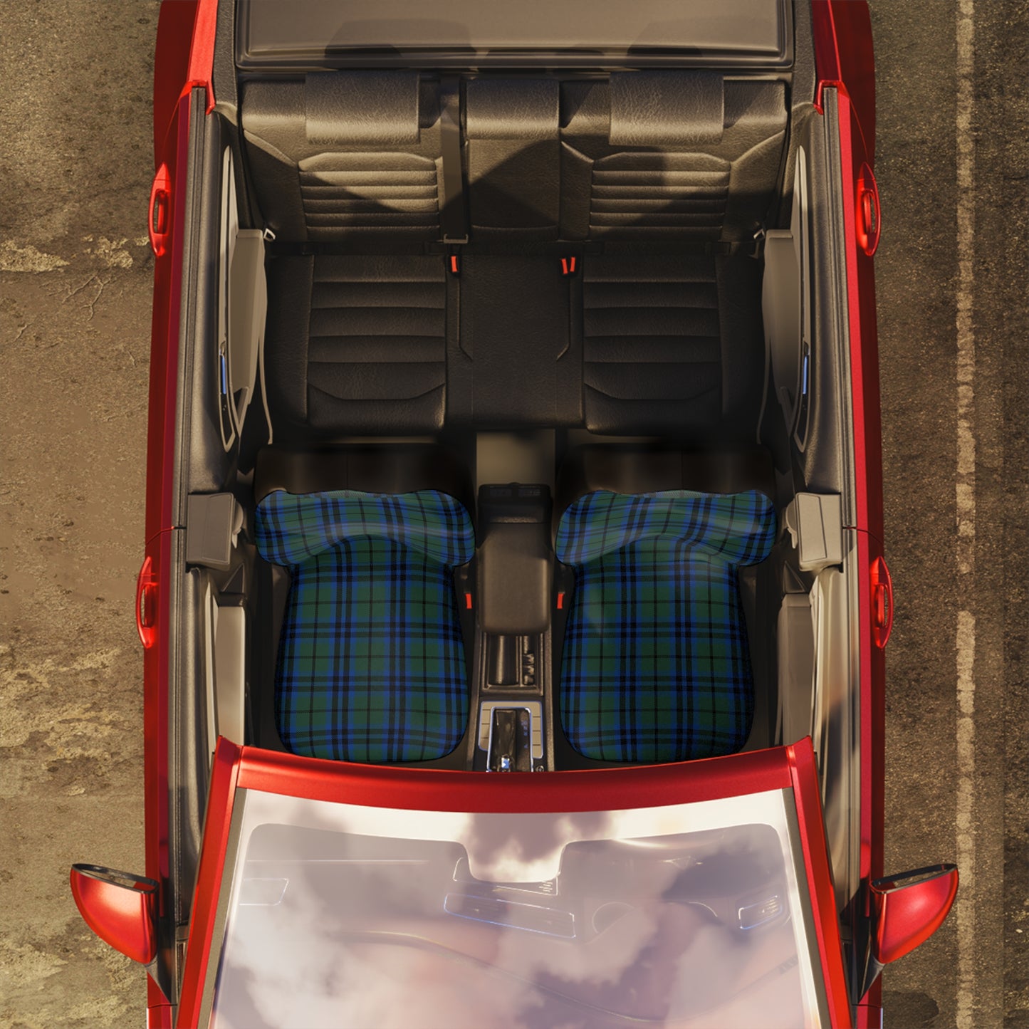 Clan Keith Tartan Car Seat Covers