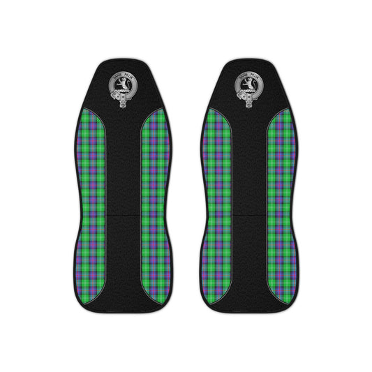 Clan Sutherland Crest & Tartan Car Seat Covers