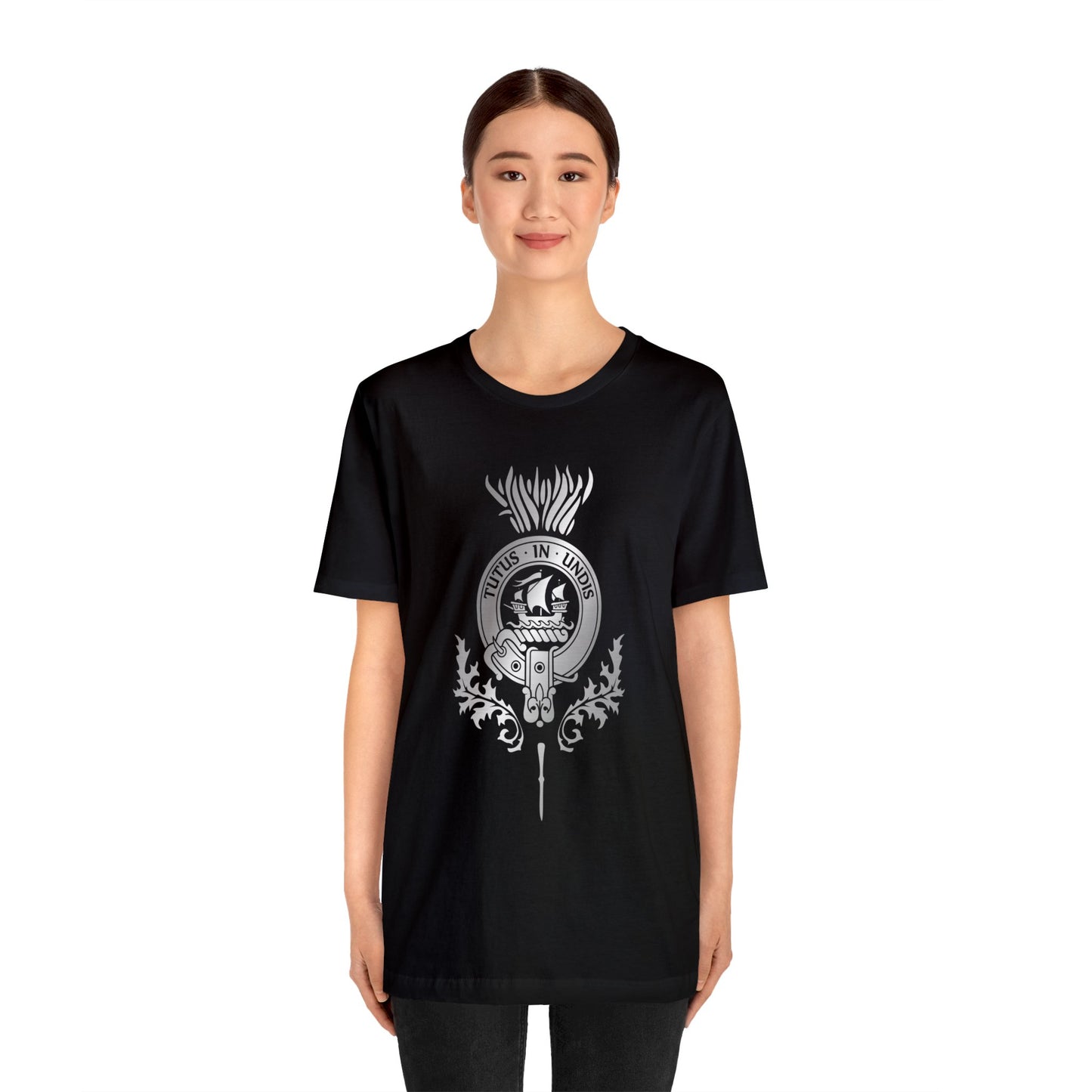 Clan Wood Crest & Thistle | Unisex T-Shirt